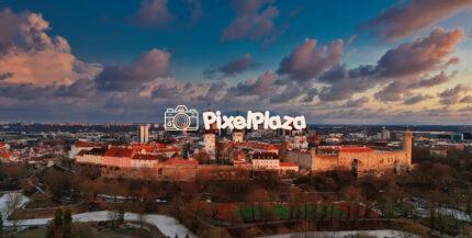 Sunset Serenity: Tallinn’s Old Town Aglow - Drone Photo